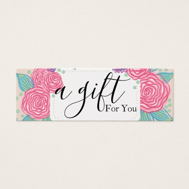 Cartes De Visite Certificat cadeau d'entreprise simple et moderne (Devant)