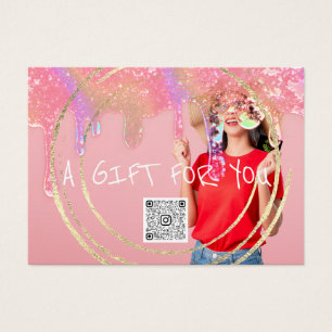 Cartes De Visite Certificat cadeau ongles gouttes de maquillage che