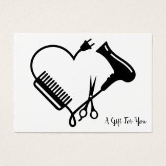 Cartes De Visite certificat cadeau salon