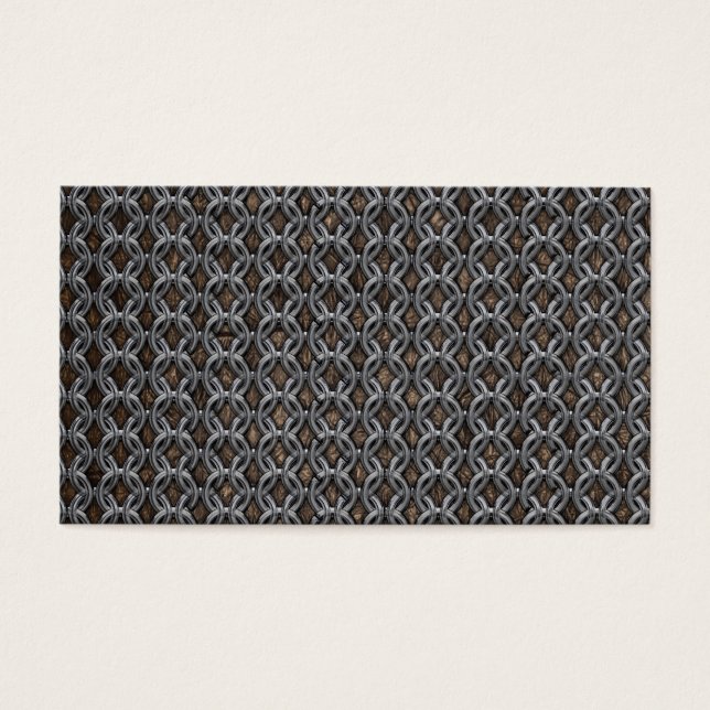 Cartes De Visite Chainmail (Devant)