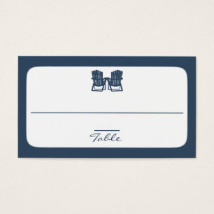 Cartes De Visite Chaises Adirondack