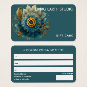 Cartes De Visite Champ vivant Mandala