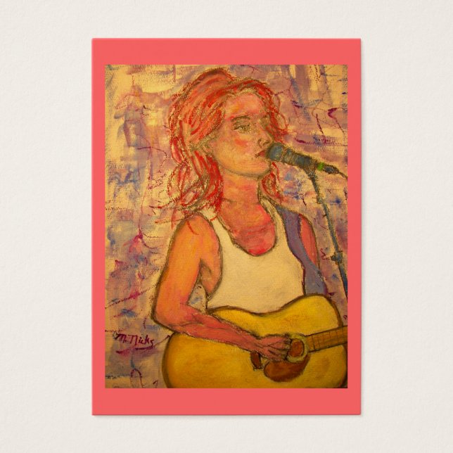 Cartes De Visite chansons acoustiques (Devant)