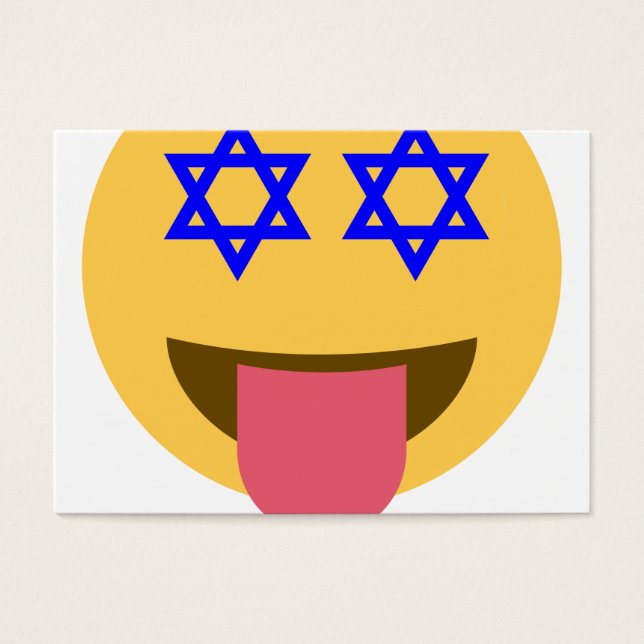 Cartes De Visite chanukkah hanoukka emoji (Devant)