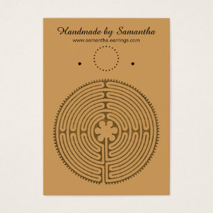 Cartes De Visite Chartres Labyrinthe style antique + vos idées