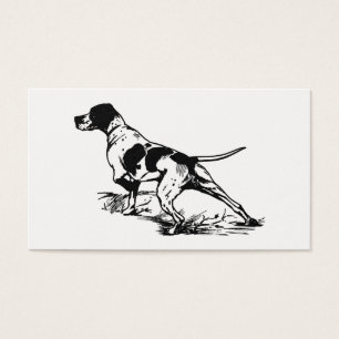 Cartes De Visite Chasse au chien