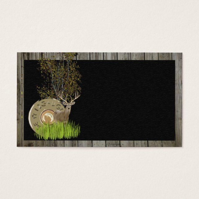 Cartes De Visite Chasse aux cerfs (Devant)