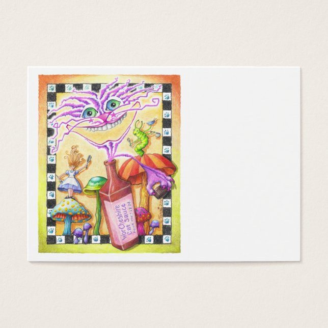 Cartes De Visite CHAT WorCHESHIRE (Devant)