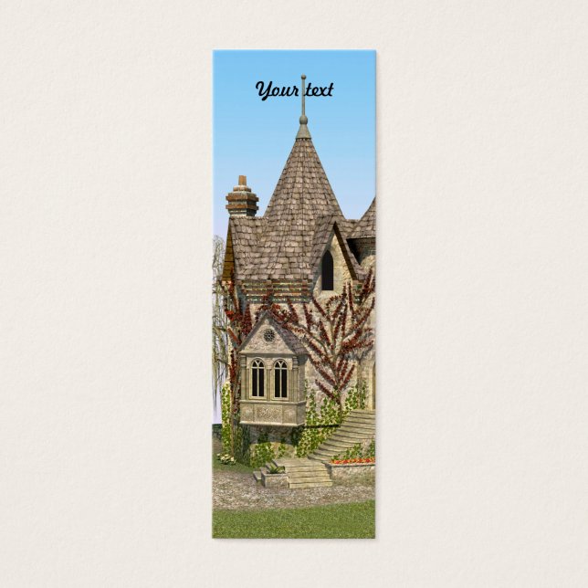 Cartes De Visite Château de conte de fées (Devant)