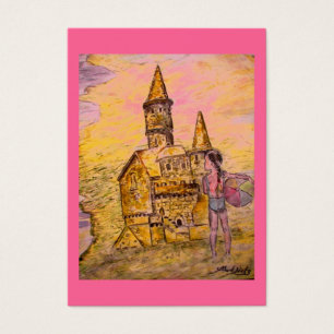 Cartes De Visite Château Sandcastle géant
