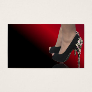 Cartes De Visite Chaussures de belle dame