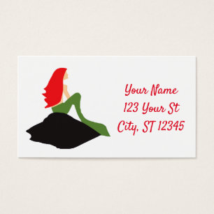 Cartes De Visite Chauve-mère assise à Thunder_Cove