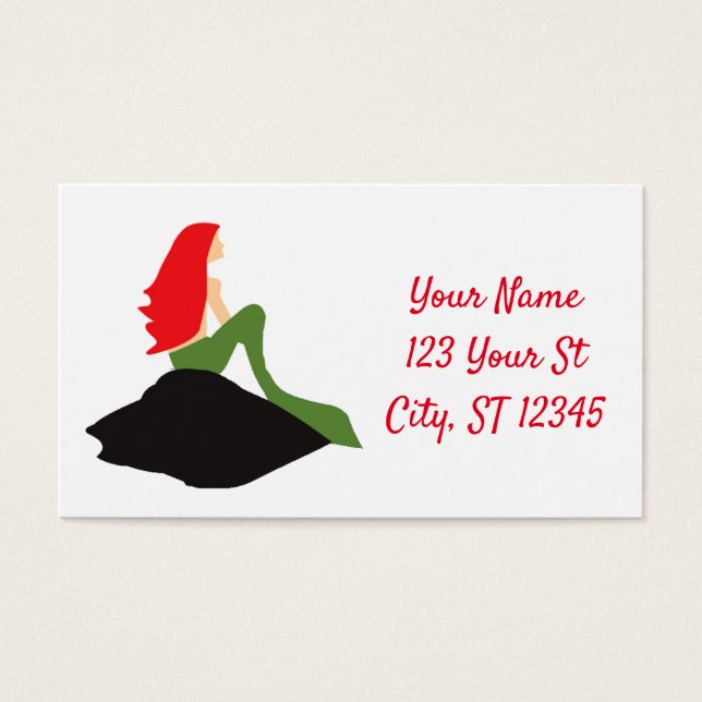 Cartes De Visite Chauve-mère assise à Thunder_Cove (Devant)