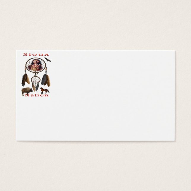 Cartes De Visite Cherokee (Devant)