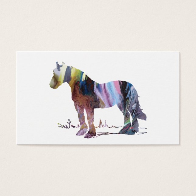 Cartes De Visite Cheval (Devant)