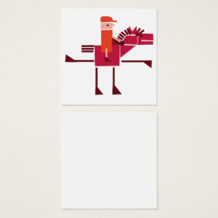 Cartes De Visite Cheval et cavalier