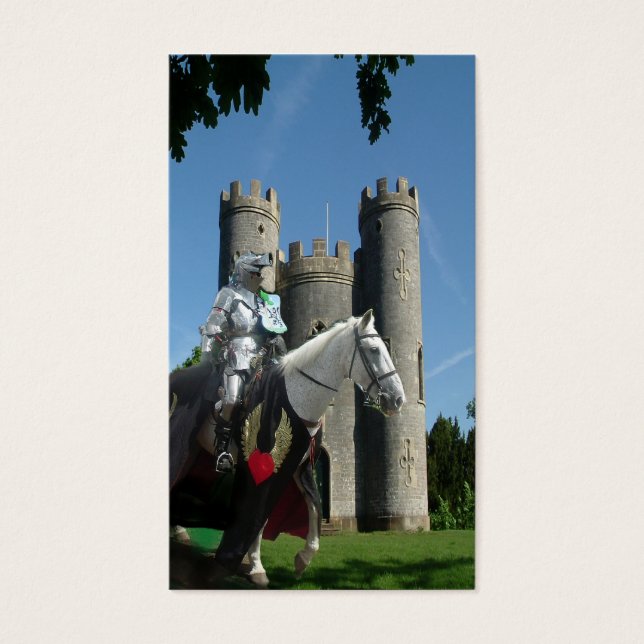 Cartes De Visite Chevalier du château de Blaise (Devant)
