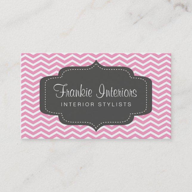 cartes de visite > chevron2 [charbon de bois : (Devant)