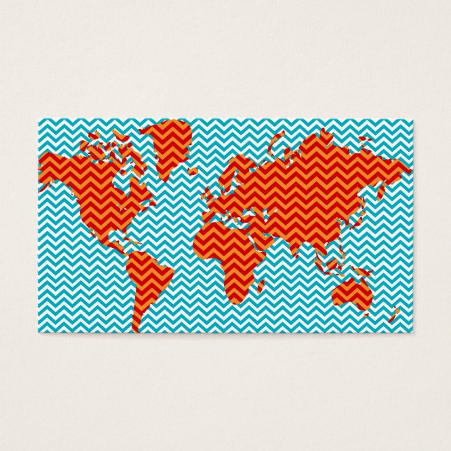 Cartes De Visite Chevron World (Devant)