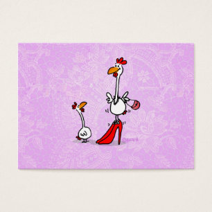 Cartes De Visite Chick de luxe