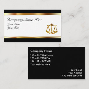 Cartes de visite chics de mandataire