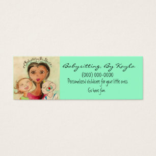 Cartes De Visite Childcare/carte de garde d'enfants