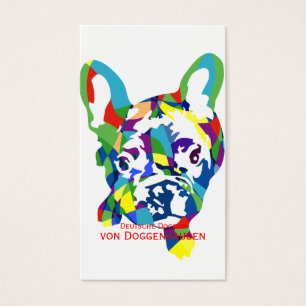 Cartes De Visite chiot bouledogue français