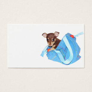 Cartes De Visite Chiot de chiwawa