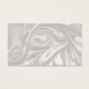 Cartes De Visite chocolat blanc et lait