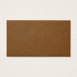 Cartes De Visite Chocolat Brown Décor Accent couleur à Customiser