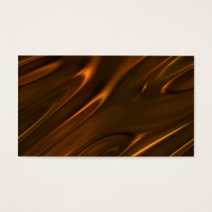 Cartes De Visite Chocolat liquide fondu chaud texturisé