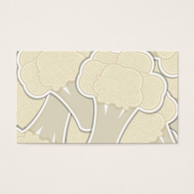 Cartes De Visite Chou-fleur (Devant)