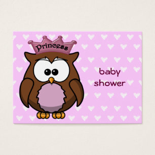 Cartes De Visite chouette princesse