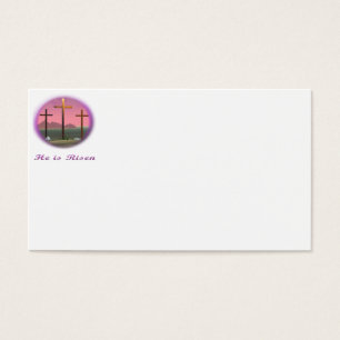 Cartes De Visite Christ ressuscité