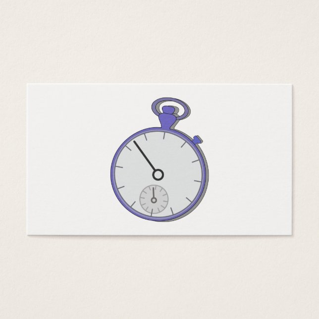 Cartes De Visite Chrono (Devant)