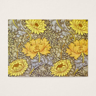 Cartes De Visite Chrysanthèmes par William Morris
