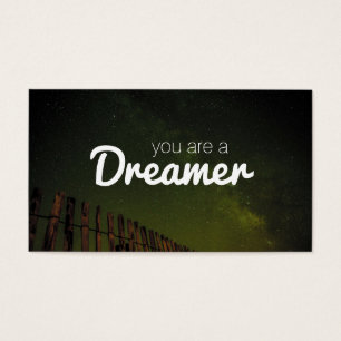 Cartes De Visite Ciel nocturne Dreamer