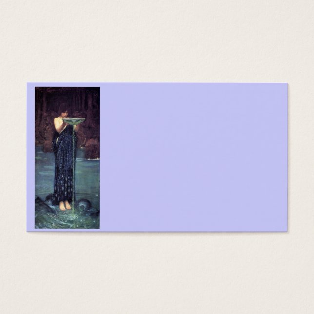 Cartes De Visite Circe Invidiosa - Circe avec un bol Ponseive (Devant)