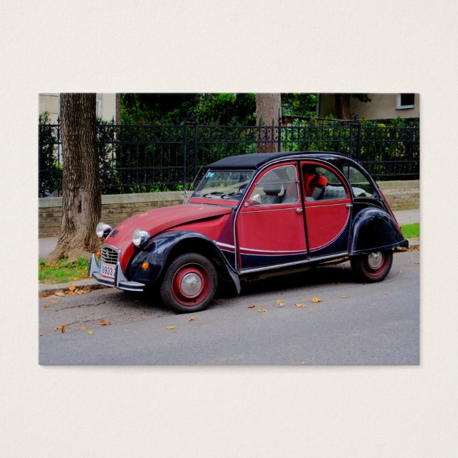 Cartes De Visite Citroen 2 CV Charleston (Devant)