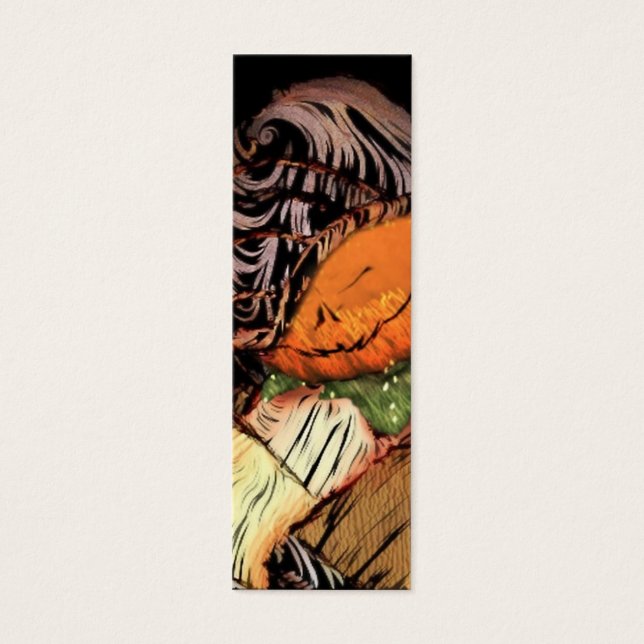 Cartes De Visite Citrouille Jack Signet (Devant)