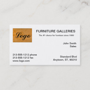 Cartes de visite classiques avec logo orange