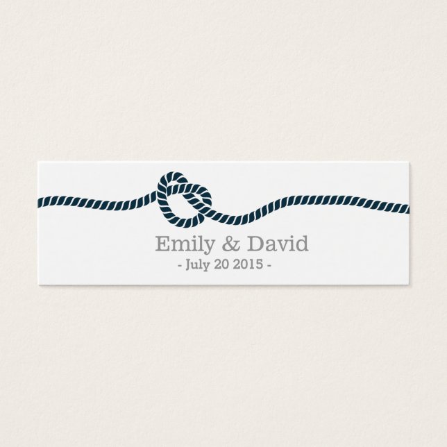 Cartes De Visite Classy Tying Mariage Knot Website Insérer une cart (Devant)