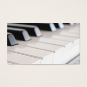 Cartes De Visite Clavier numérique pour piano