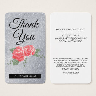Cartes De Visite Client Loyal Merci