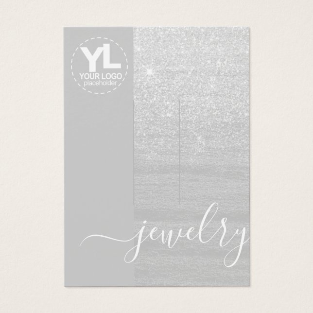 Cartes De Visite Clips à cheveux Écran Glamor Parties scintillant a (Devant)