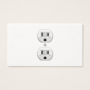 Cartes De Visite Cliquer sur le bouchon électrique pour Customiser