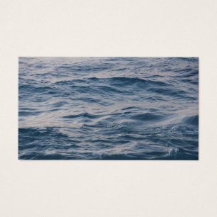 Cartes De Visite Closeuse d'eau de mer