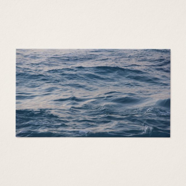 Cartes De Visite Closeuse d'eau de mer (Devant)