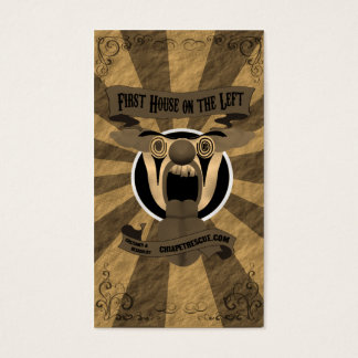 Cartes De Visite Clown effrayant