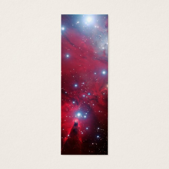Cartes De Visite Cluster d'étoiles de Noël (Devant)